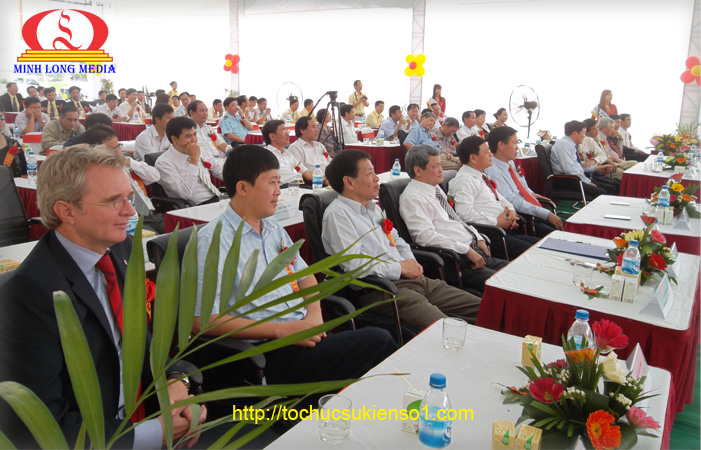 Khách mời tại Lễ Khởi Công Vinasoy Bắc Ninh