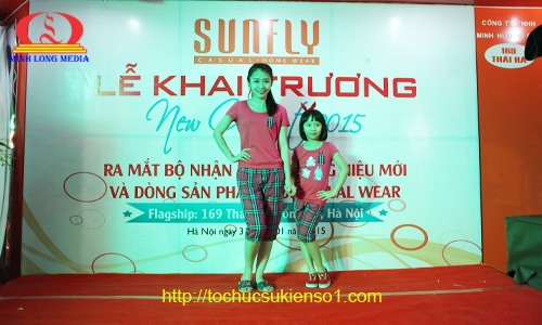 trinh diễn thời trang gia đình sunfly 169 Thái Hà